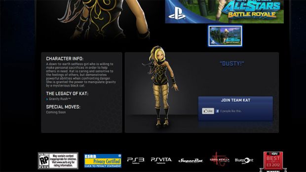 PlayStation All-Stars Battle Royale: Kat di Gravity Rush farà parte dei personaggi?