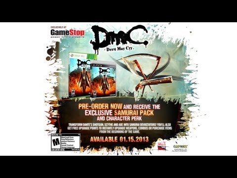 [DmC] Devil May Cry -- GameStop Exclusive Samurai Pack Pre-Order