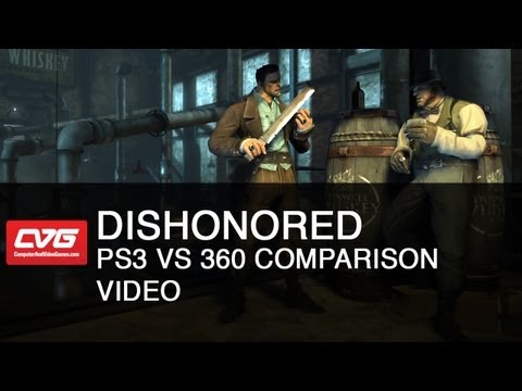 Dishonored gameplay PS3 vs 360 comparison