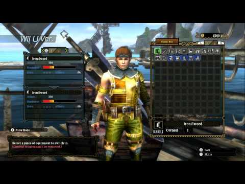 Monster Hunter 3 Ultimate Wii U New York Comic Con Trailer