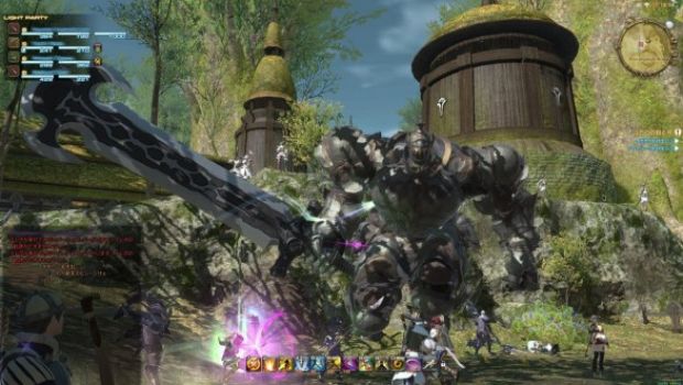 Final Fantasy XIV: A Realm Reborn - nuove immagini sulla popolosità dei clan