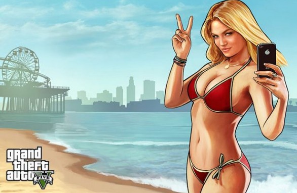 Grand Theft Auto V: scoperta l'identità della ragazza in copertina
