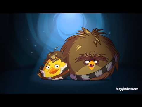 Angry Birds Star Wars: Han Solo & Chewie - exclusive gameplay