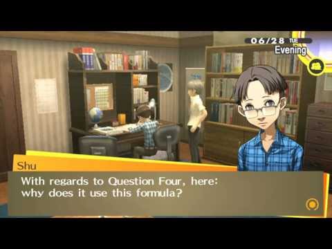 Persona 4 Golden: School Life: Part-Time Job