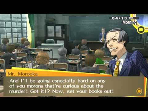 Persona 4 Golden: School Life: Classes