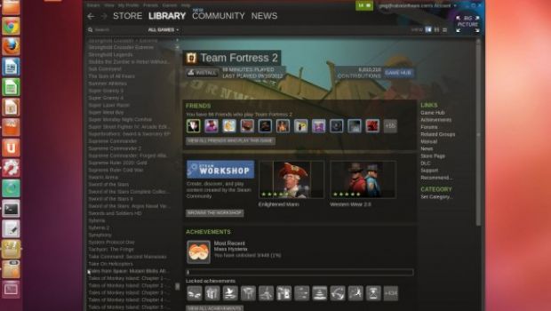 Valve avvia Steam per Linux: beta limitata con 26 titoli e modalità Big Picture