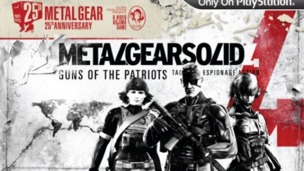 Metal Gear Solid 4 25th Anniversary Edition spunta nei negozi