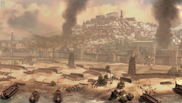 Total War: Rome II - la Battaglia di Cartagine in un'immensa immagine panoramica