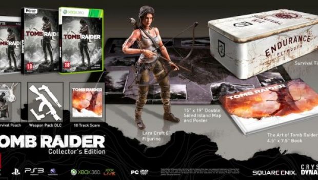 Tomb Raider: mostrate le Collector's Edition per il mercato americano ed europeo