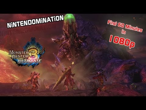 Monster Hunter 3 Ultimate - 60 Minutes in 1080p ãƒ¢ãƒ³ã‚¹ã‚¿ãƒ¼ãƒãƒ³ã‚¿ãƒ¼3ã‚¢ãƒ«ãƒ†ã‚£ãƒ¡ãƒ¼ãƒˆ