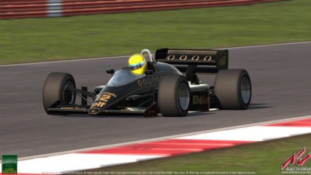 Assetto Corsa: le immagini della Lotus 98T di Ayrton Senna