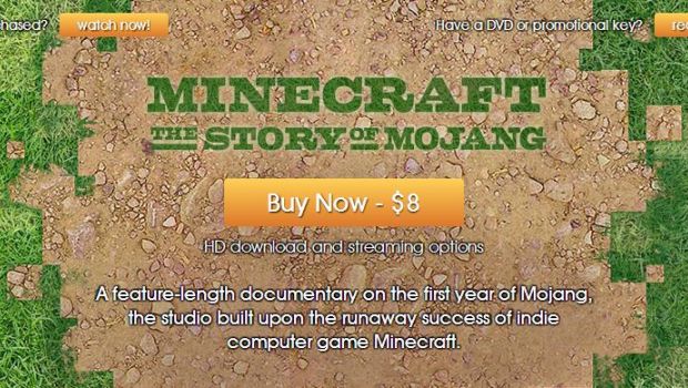 Minecraft: the Story of Mojang - i produttori lo caricano su The Pirate Bay