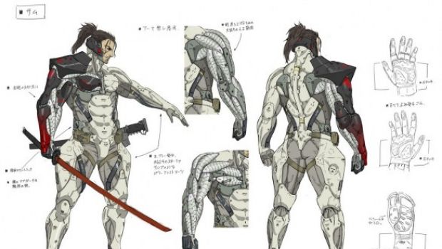 Metal Gear Rising: Revengeance - pubblicati i bozzetti preparatori di Samuel Rodriguez