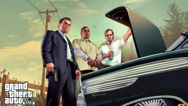 Grand Theft Auto V in un singolo artwork