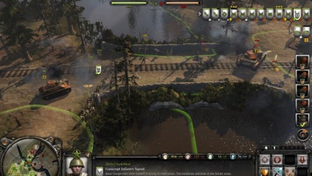 Company of Heroes 2: immagini e info sulla nuova interfaccia di gioco