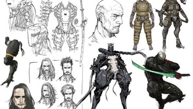 Metal Gear Rising: Revengeance - Mistral e i soldati della Desperado in nuovi bozzetti preparatori