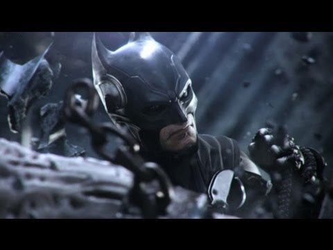 Injustice Gods Among Us - Batman vs Bane Gameplay Footage