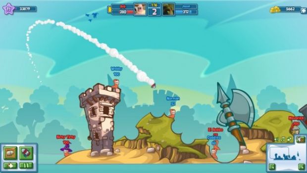 Worms disponibile su Facebook