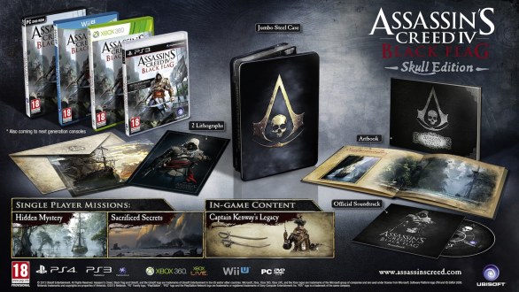 Assassin’s Creed IV: Black Flag - annunciate quattro Collector's Edition