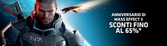 Mass Effect: l'intera saga scontata fino al 65% su Origin