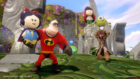 Disney Infinity: il lato sandbox della Scatola dei Giochi in nuove immagini