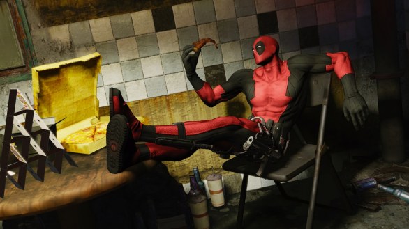 Deadpool si mostra in carne ed ossa in un video annunciando con un messaggio la presenza di Wolverine
