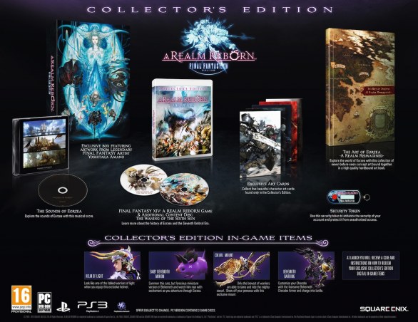 Final Fantasy XIV: A Realm Reborn - dettagli sulla data di uscita, copertine, Collector's Edition e nuovo trailer