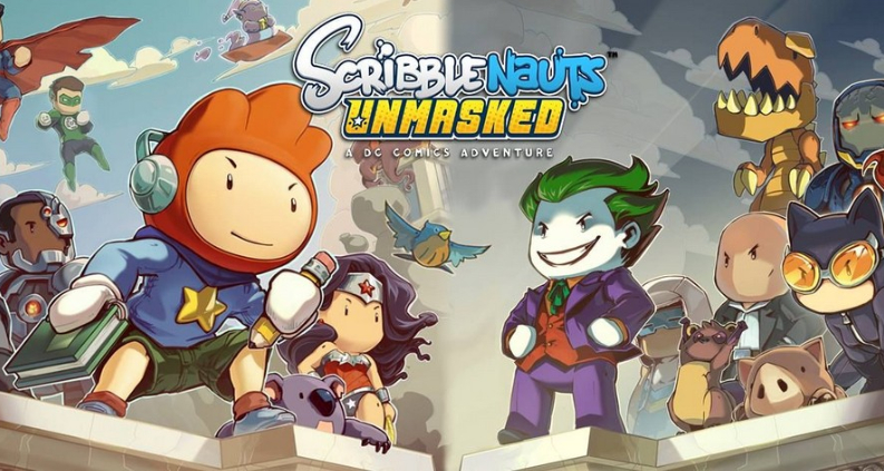 Scribblenauts Unmasked: trailer d'annuncio e prime immagini