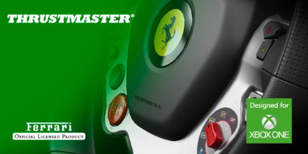 Thrustmaster TX Racing Wheel, annunciato il primo volante ufficiale per Xbox One