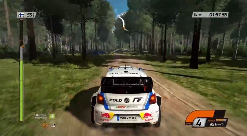 WRC 4: primo video di gameplay con la Polo R WRC di Latvala