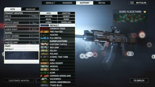 Battlefield 4: nuovo video sulla customizzazione delle armi