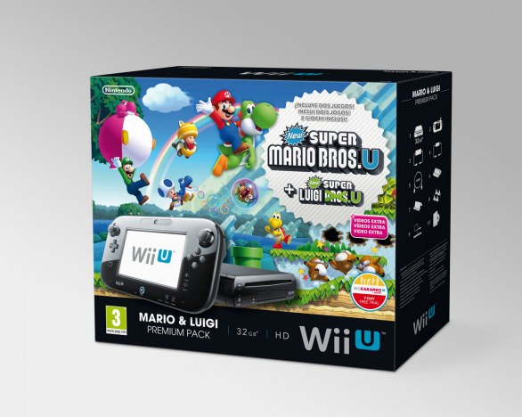 Nintendo Wii U bundle in arrivo con Mario & Luigi, Just Dance e Wii Party U