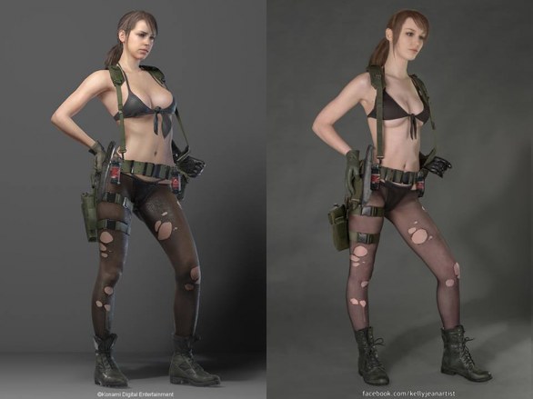 Metal Gear Solid V: Quiet nel cosplay di Kelly Jean