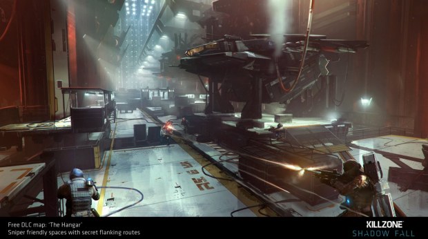 Killzone: Shadow Fall - svelate le mappe multiplayer gratuite Cruiser e Hangar
