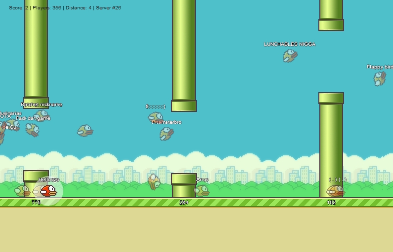 Flappy Bird diventa un MMO