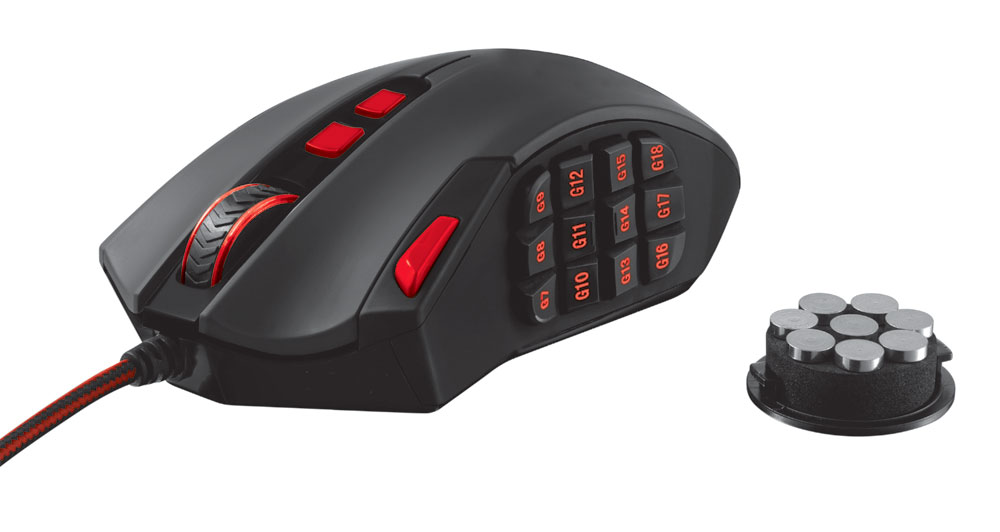 Trust presenta il nuovo mouse per gamer GXT166 MMO