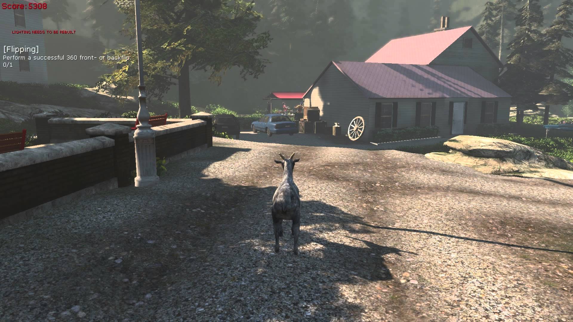 Goat Simulator è finalmente realtà: ecco il folle gameplay
