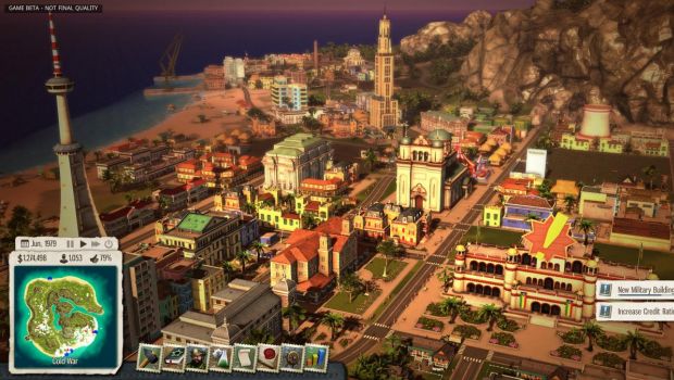 Tropico 5: la versione PC ha una data - nuove immagini sull'interfaccia