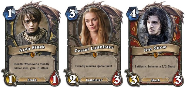 Game of Hearthstones: Hearthstone incontra Game of Thrones