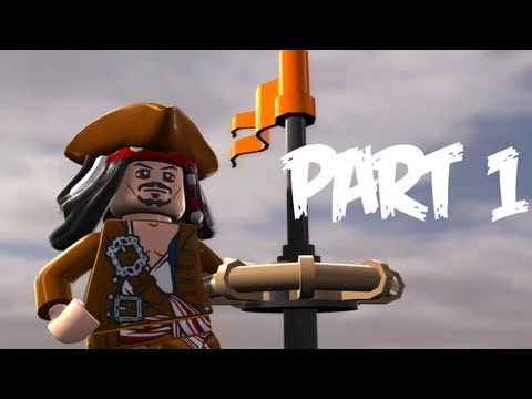 Lego Pirates of the Caribbean: Walkthrough Part 1 - Let's Play (Gameplay & Commentary)