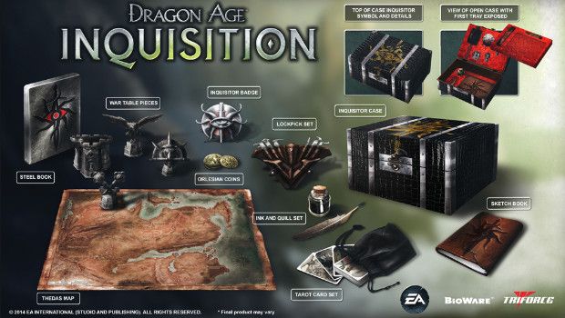 Dragon Age: Inquisition - svelata la pantagruelica Collector's Edition