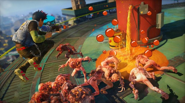 Sunset Overdrive: orsacchiotti esplosivi e pallottole rimbalzanti nell'ultimo gameplay trailer