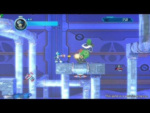 Mighty No. 9 Work in Progress Gameplay Footage Ver 1.5
