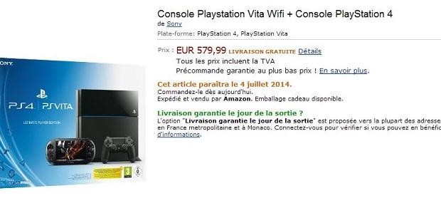 PlayStation 4 in bundle con PlayStation Vita Slim su Amazon France: ecco Ultimate Player Edition