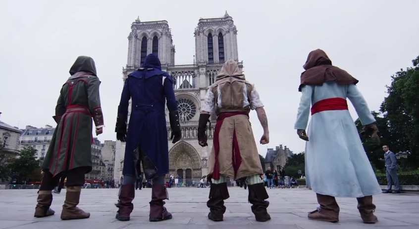 Assassin’s Creed Unity: video parkour nella Parigi reale