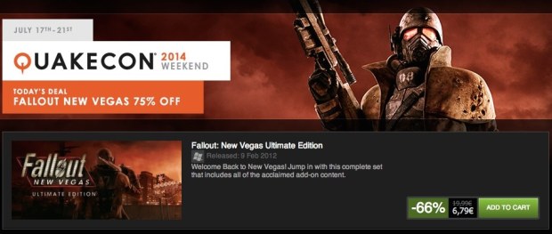 QuakeCon 2014, tutte le offerte su Steam