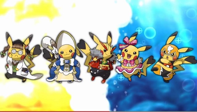 Pikachu Cosplay di Pokemon Zaffiro Alfa e Rubino Omega avrà mosse esclusive in battaglia