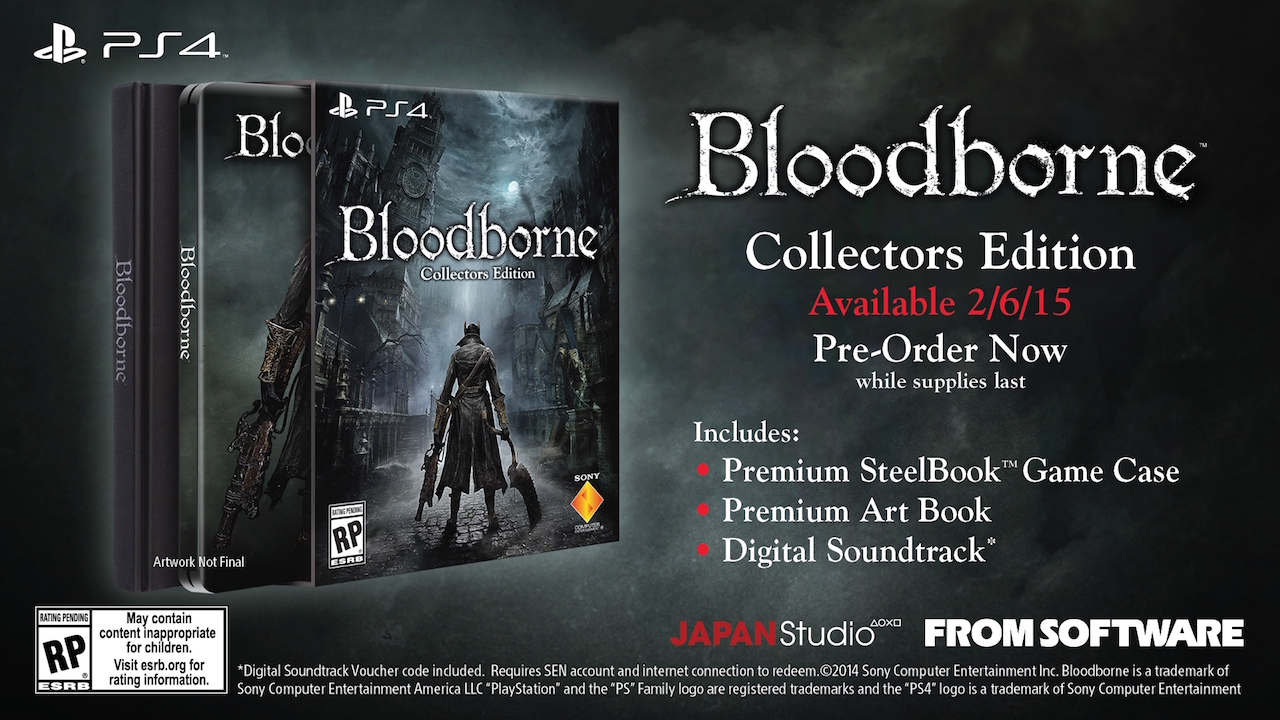 Bloodborne uscirà il 6 febbraio 2015