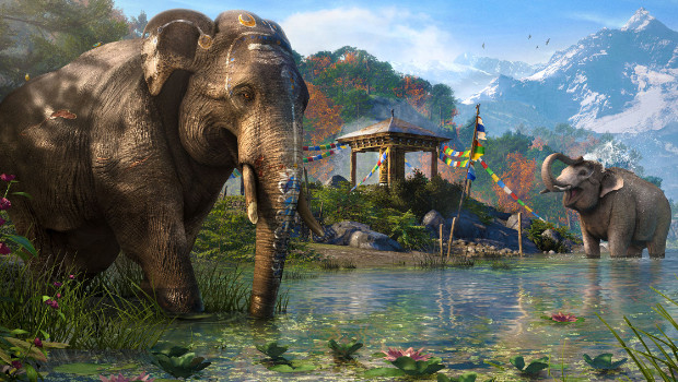 Far Cry 4: nuovo filmato dimostrativo sugli elefanti di Kyrat