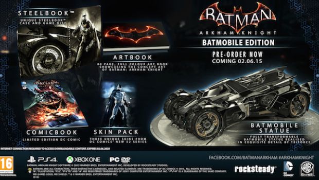 Batman: Arkham Knight uscirà il 2 giugno 2015